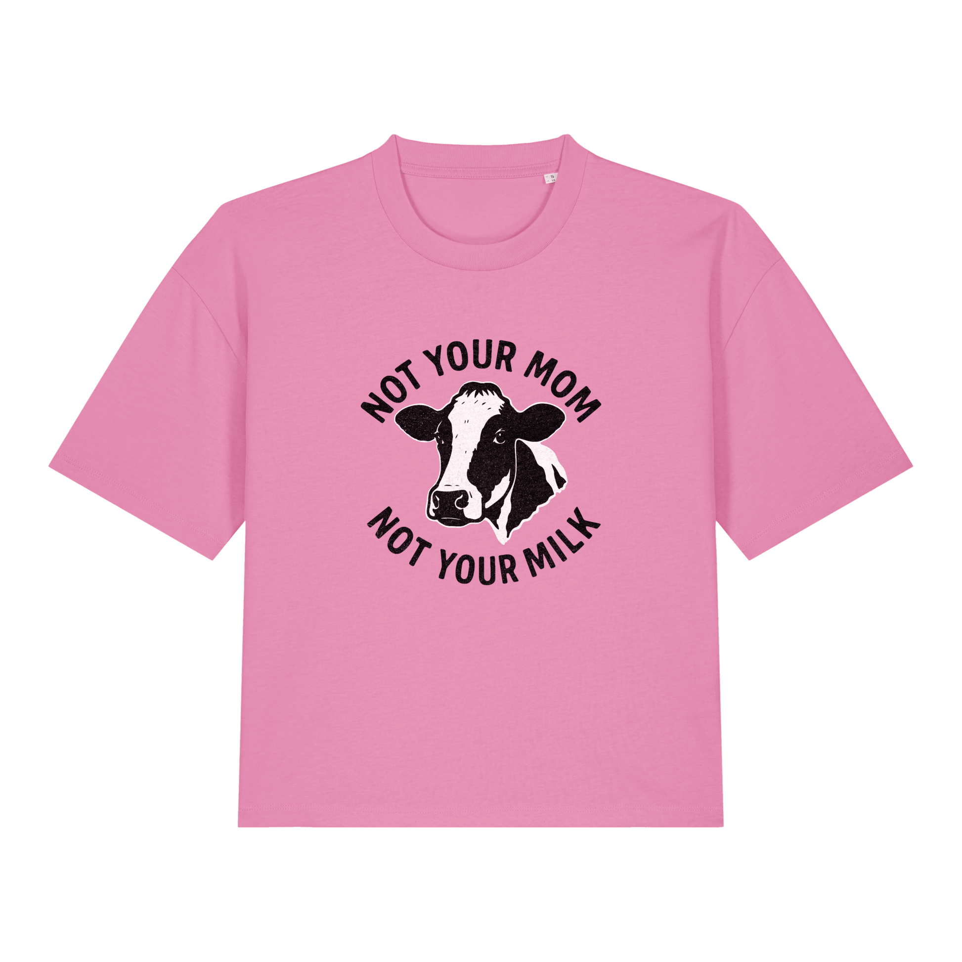 Not Your Mom Not Your Milk Women's Boxy T-Shirt - Vegan America