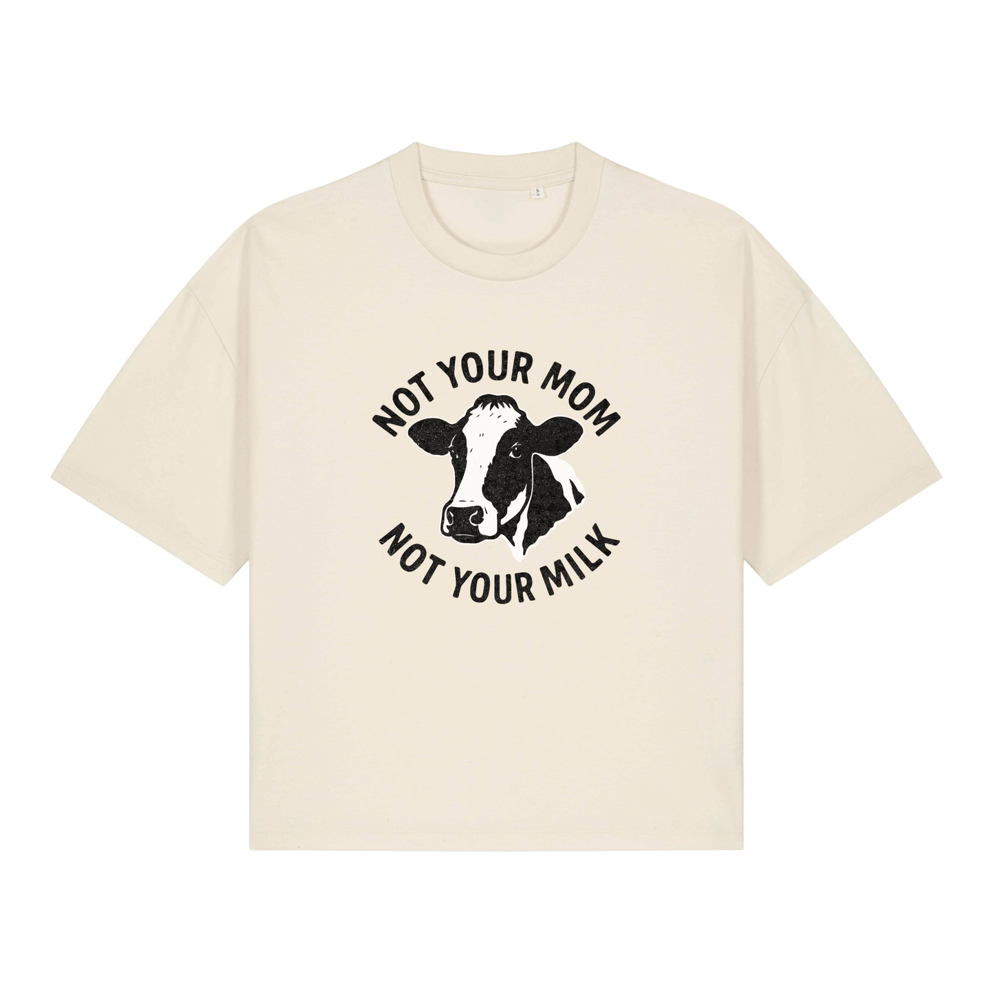 Not Your Mom Not Your Milk Women's Boxy T-Shirt - Vegan America