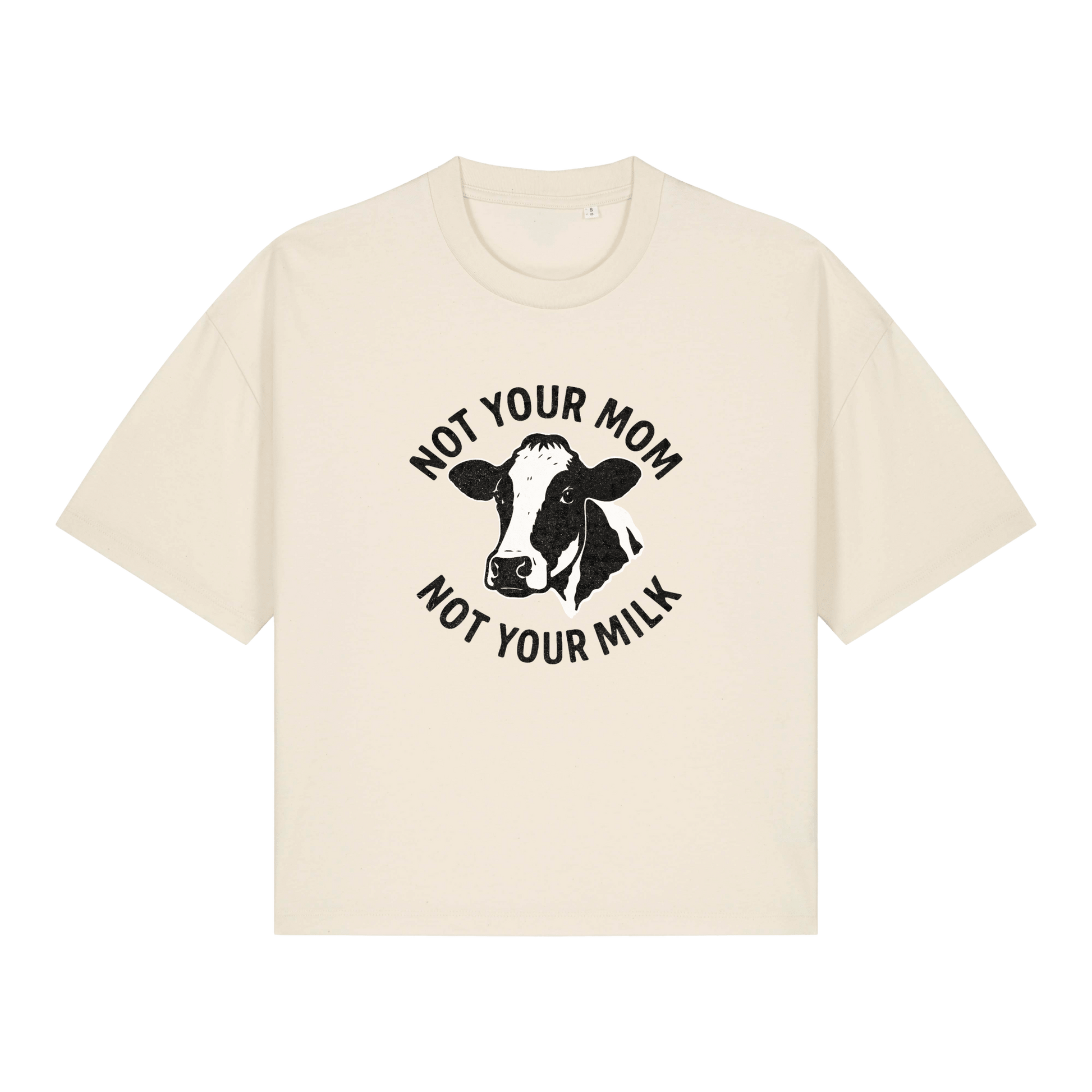 Not Your Mom Not Your Milk Women's Boxy T-Shirt - Vegan America