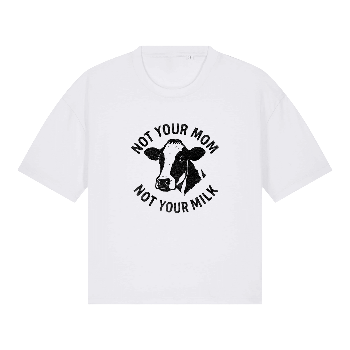 Not Your Mom Not Your Milk Women's Boxy T-Shirt - Vegan America