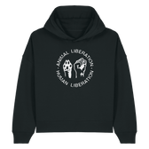 Animal Liberation Human Liberation Women's Hoodie - Vegan America