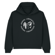 Animal Liberation Human Liberation Women's Hoodie - Vegan America