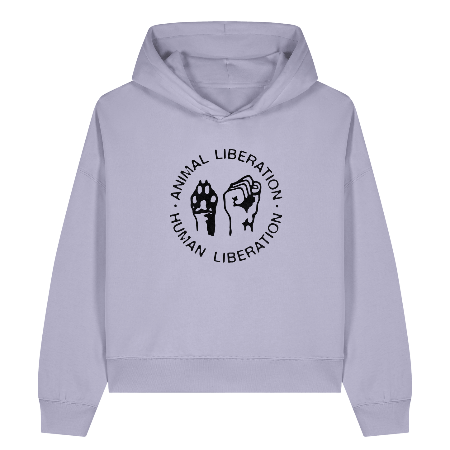 Animal Liberation Human Liberation Women's Hoodie - Vegan America