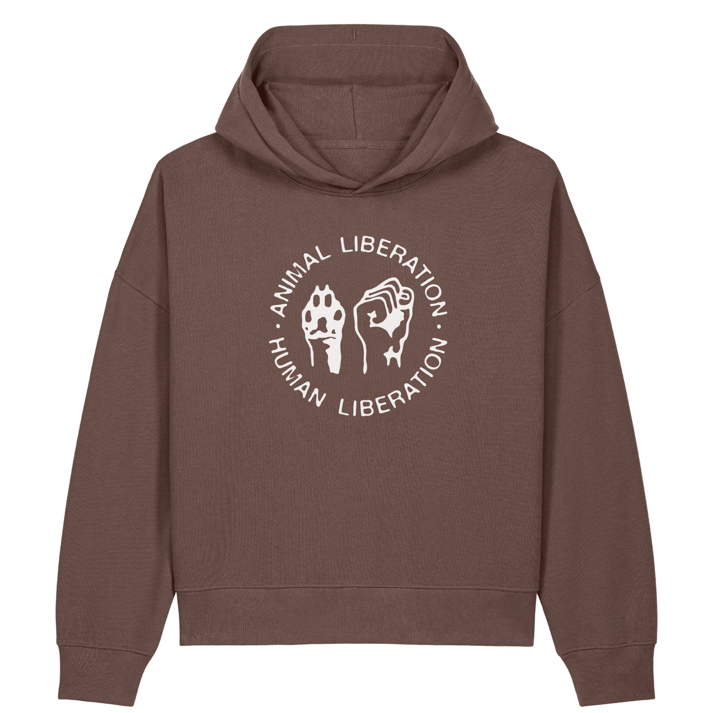 Animal Liberation Human Liberation Women's Hoodie - Vegan America