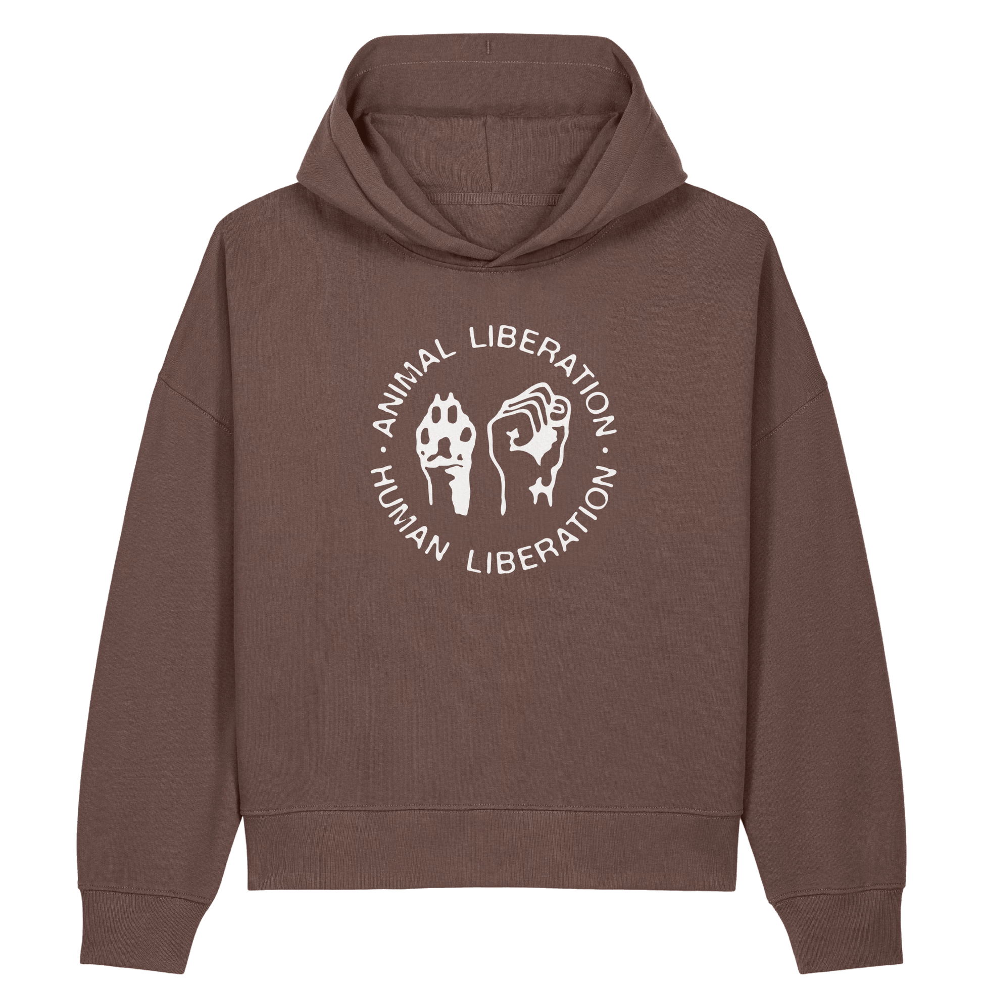 Animal Liberation Human Liberation Women's Hoodie - Vegan America