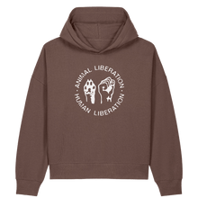 Animal Liberation Human Liberation Women's Hoodie - Vegan America