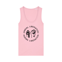 Animal Liberation Human Liberation Women's Tank Top - Vegan America