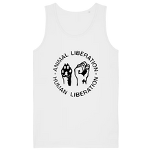 Animal Liberation Human Liberation Men's Tank Top - Vegan America