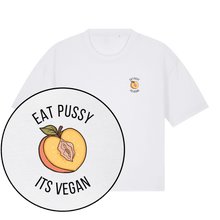 Eat Pussy It's Vegan Women's Boxy T-Shirt - Vegan America