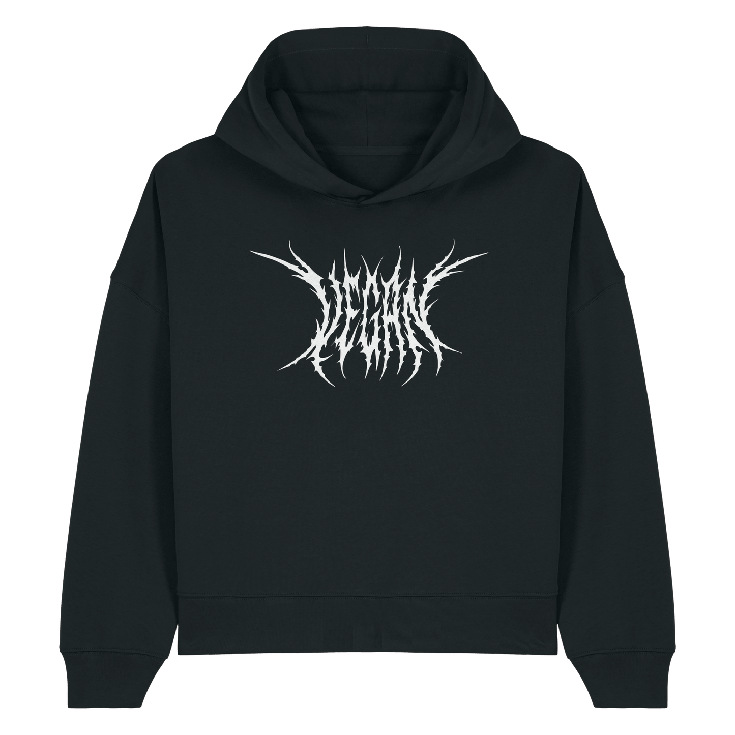 Vegan Metal Women's Hoodie - Vegan America