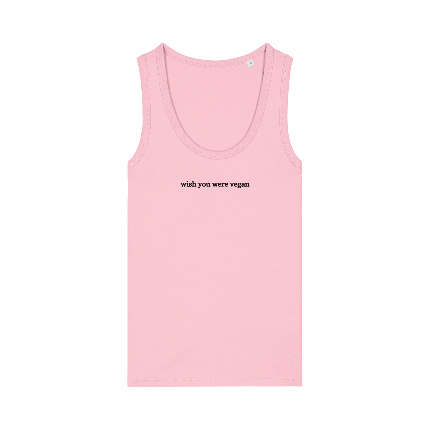 Wish You Were Vegan Women's Tank Top - Vegan America