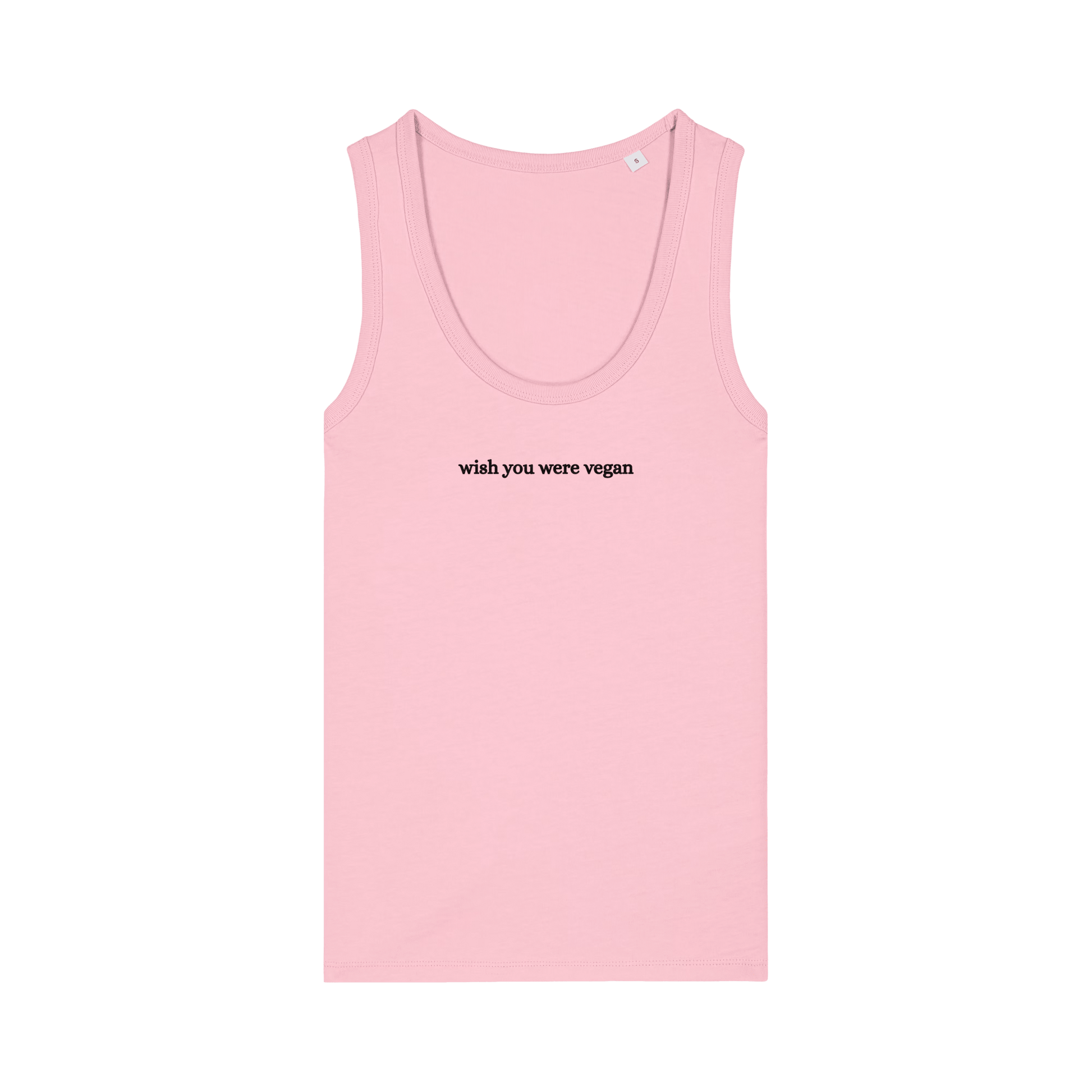 Wish You Were Vegan Women's Tank Top - Vegan America