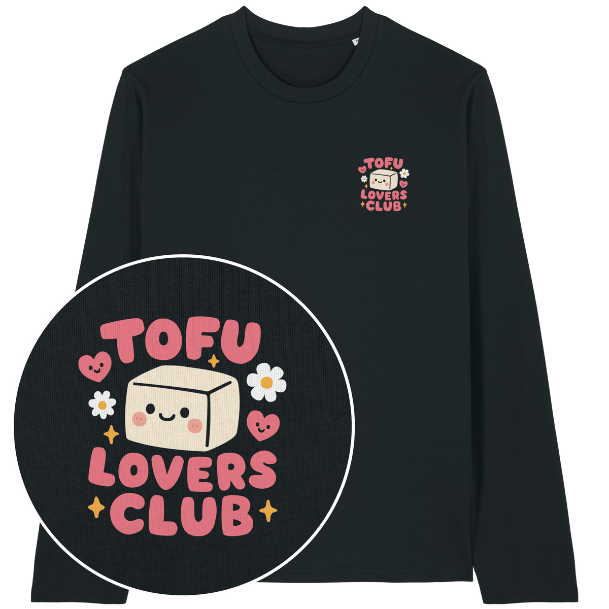 Tofu Lovers Club Long Sleeve T-Shirt - Vegan America