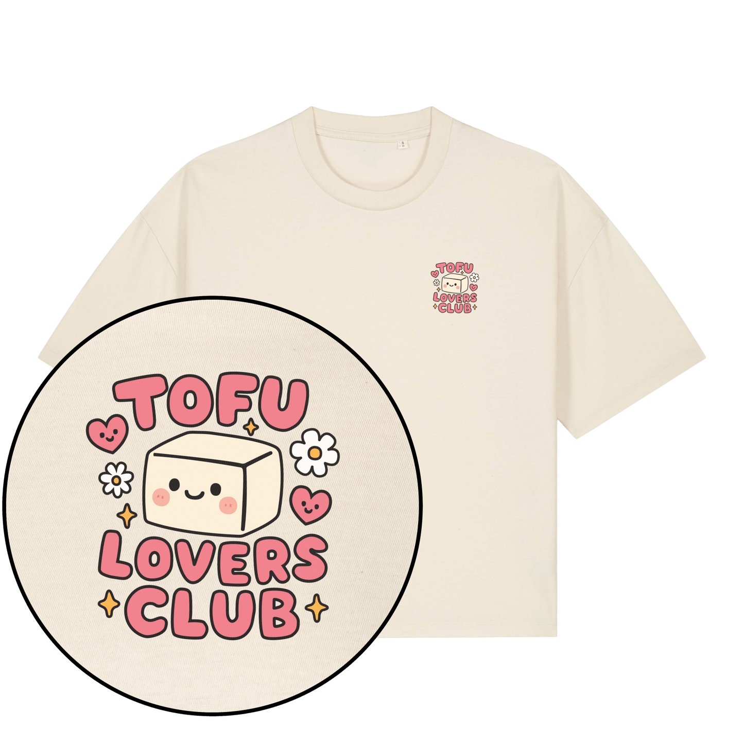 Tofu Lovers Club Women's Boxy T-Shirt - Vegan America