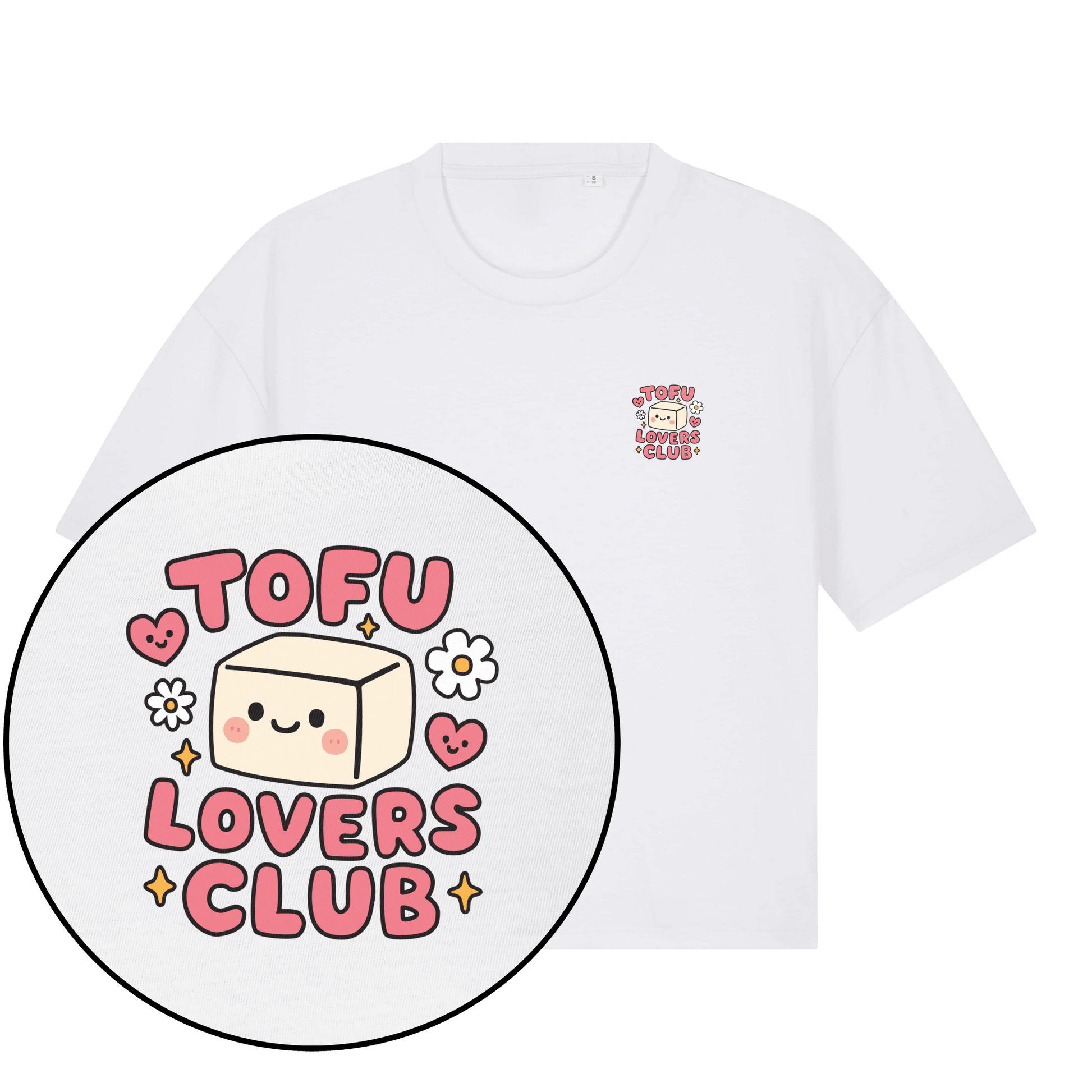 Tofu Lovers Club Women's Boxy T-Shirt - Vegan America