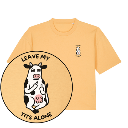 Leave My Tits Alone Women's Boxy T-Shirt - Vegan America