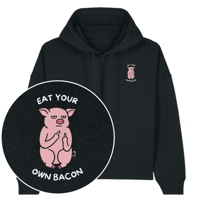 Eat Your Own Bacon Women's Hoodie - Vegan America