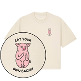 Eat Your Own Bacon Women's Boxy T-Shirt - Vegan America