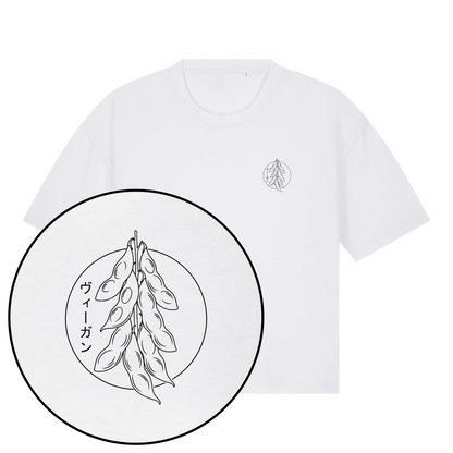 Japanese Vegan Streetwear Women's Boxy T-Shirt