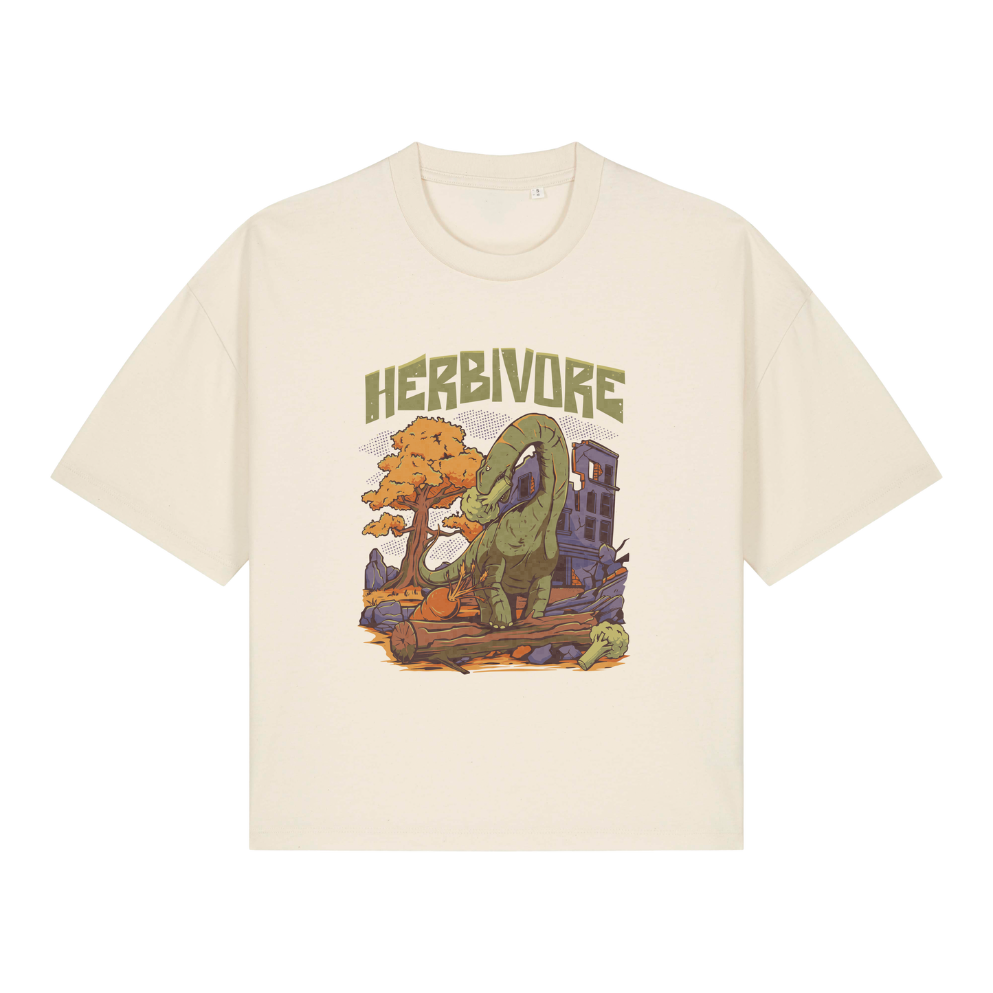 Herbivore Dinosaur Women's Boxy T-Shirt