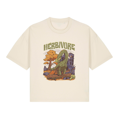 Herbivore Dinosaur Women's Boxy T-Shirt