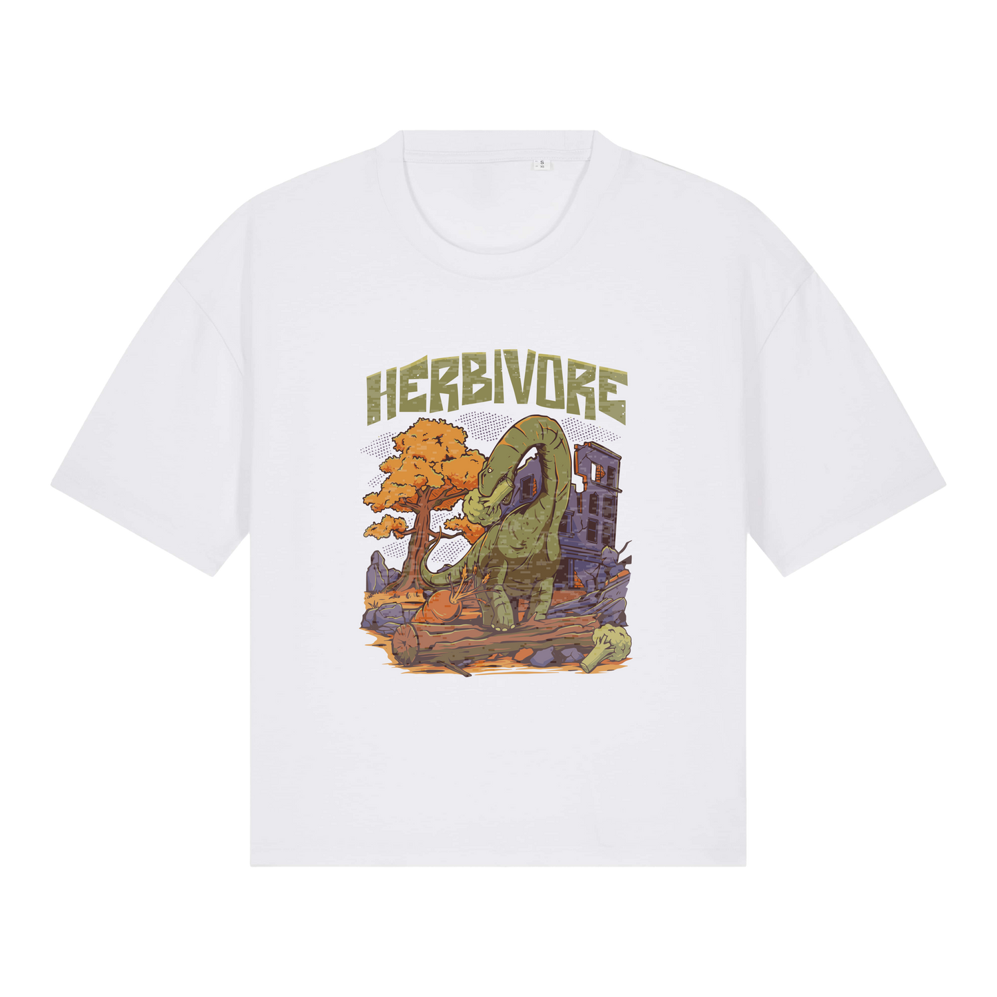 Herbivore Dinosaur Women's Boxy T-Shirt