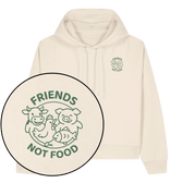 Friends Not Food Women's Hoodie - Vegan America