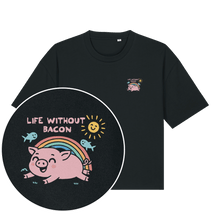 Life Without Bacon Women's Boxy T-Shirt - Vegan America