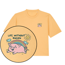 Life Without Bacon Women's Boxy T-Shirt - Vegan America