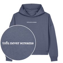 Tofu Never Screams Women's Hoodie - Vegan America