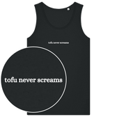 Tofu Never Screams Men's Tank Top - Vegan America