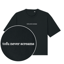 Tofu Never Screams Women's Boxy T-Shirt - Vegan America