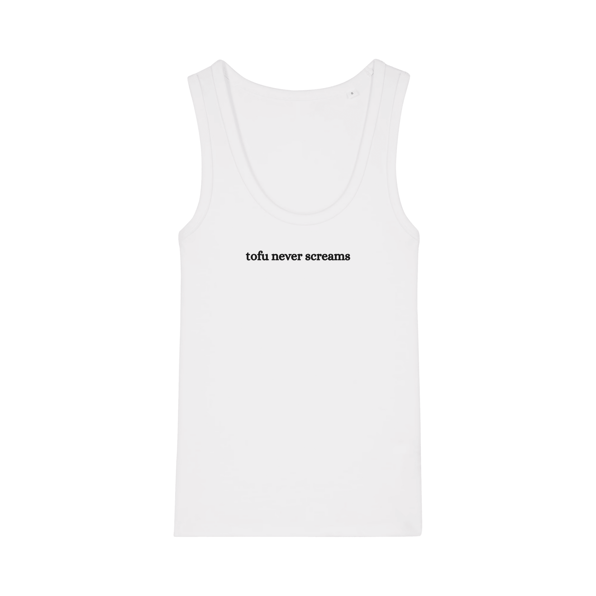 Tofu Never Screams Women's Tank Top - Vegan America