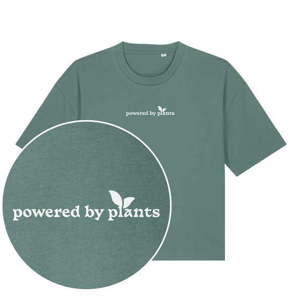 Powered By Plants Women's Boxy T-Shirt - Vegan America
