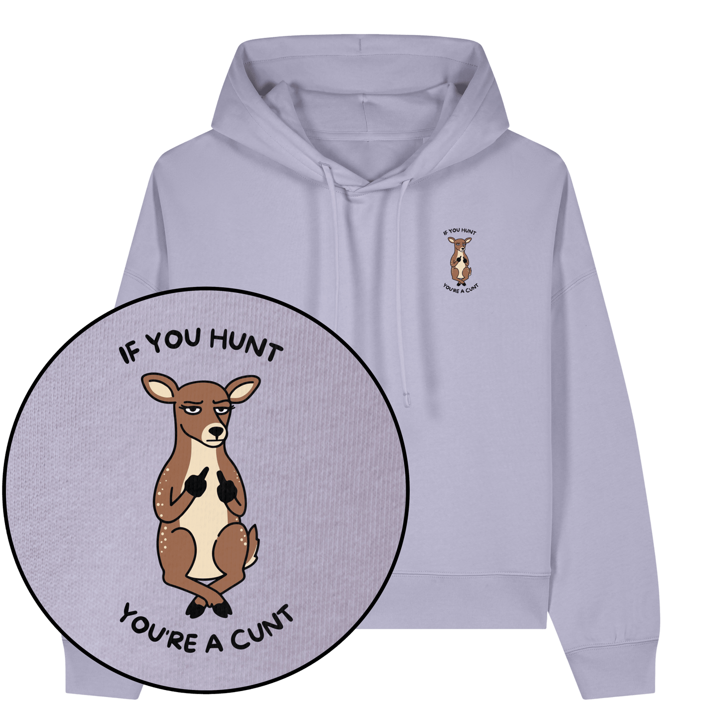 If You Hunt Women's Hoodie - Vegan America
