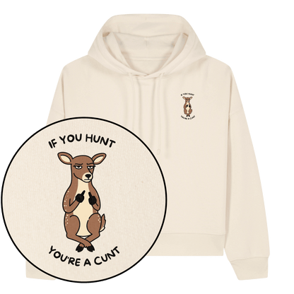 If You Hunt Women's Hoodie - Vegan America