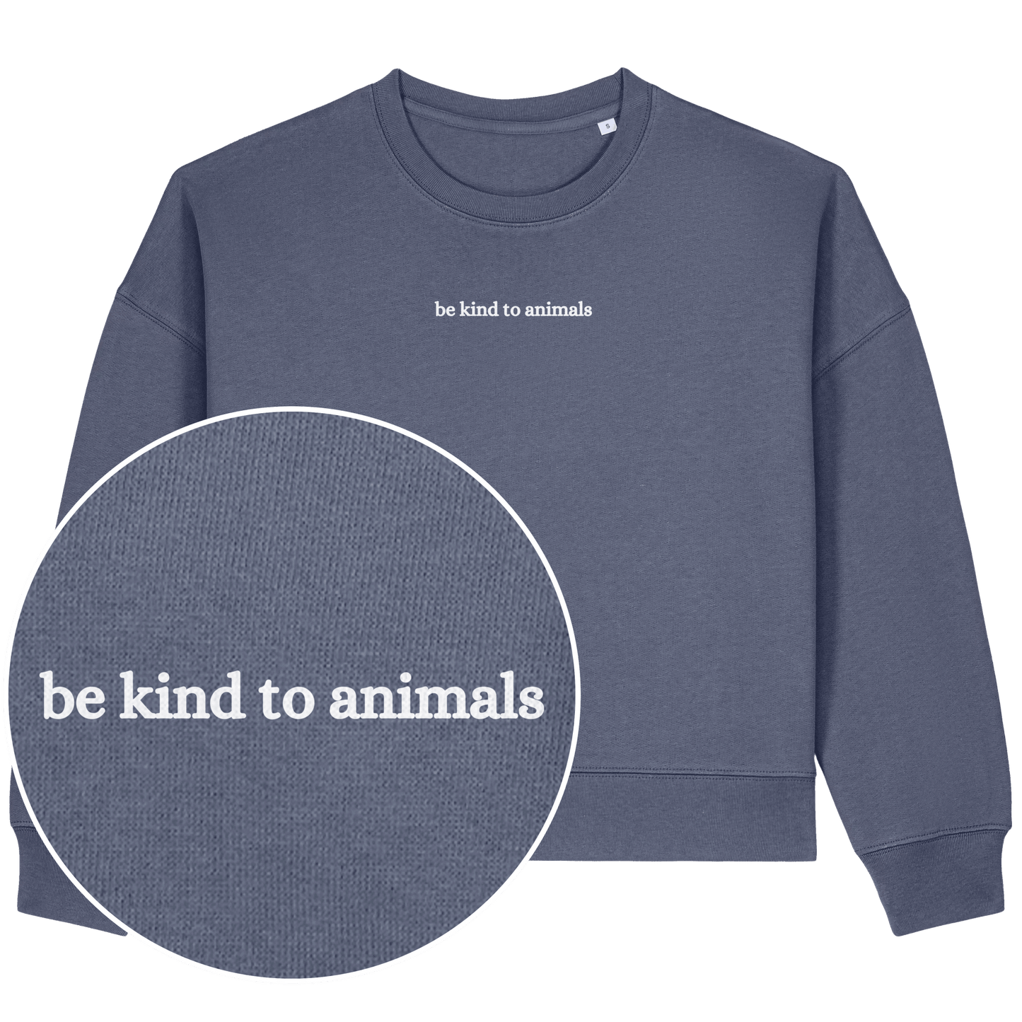 Be Kind To Animals Women's Sweatshirt - Vegan America