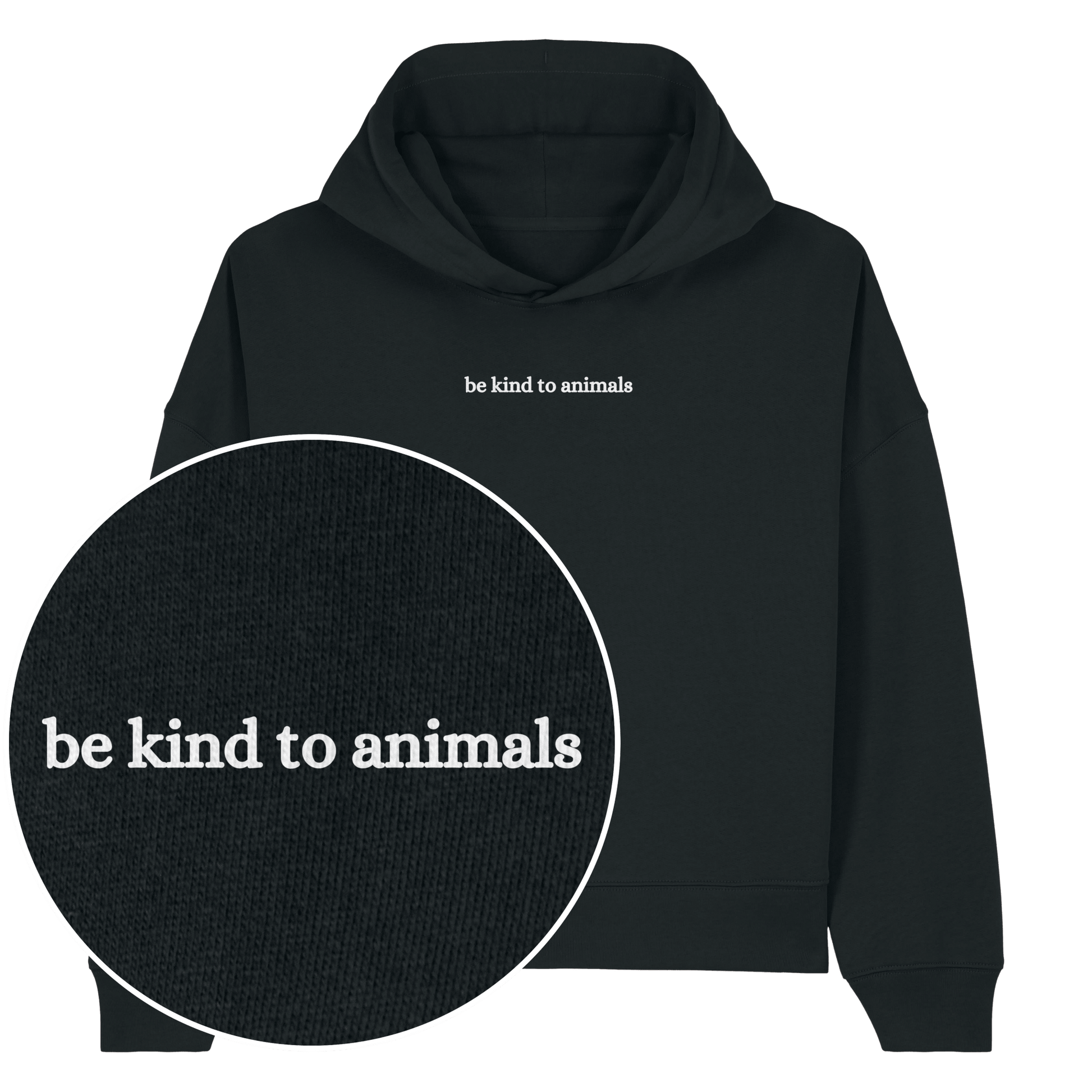 Be Kind To Animals Women's Hoodie - Vegan America