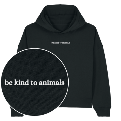 Be Kind To Animals Women's Hoodie - Vegan America