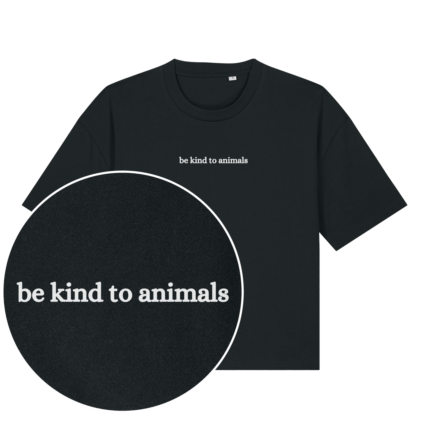 Be Kind To Animals Women's Boxy T-Shirt - Vegan America