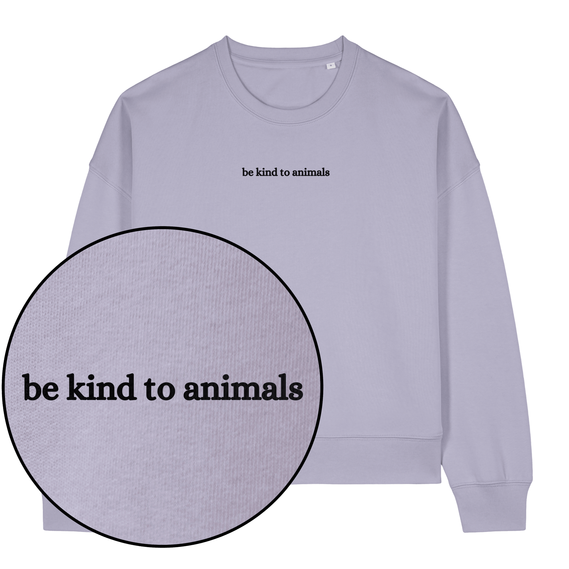Be Kind To Animals Women's Sweatshirt - Vegan America