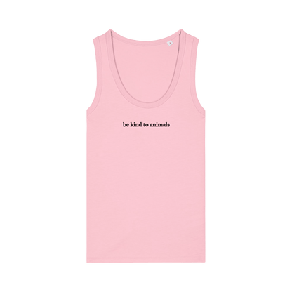 Be Kind To Animals Women's Tank Top - Vegan America