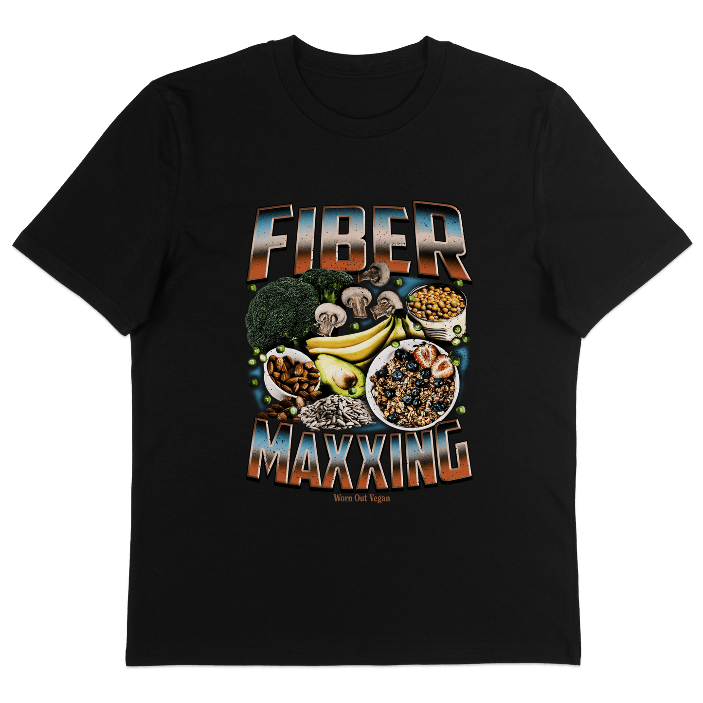 Fibermaxxing T-Shirt - Vegan America