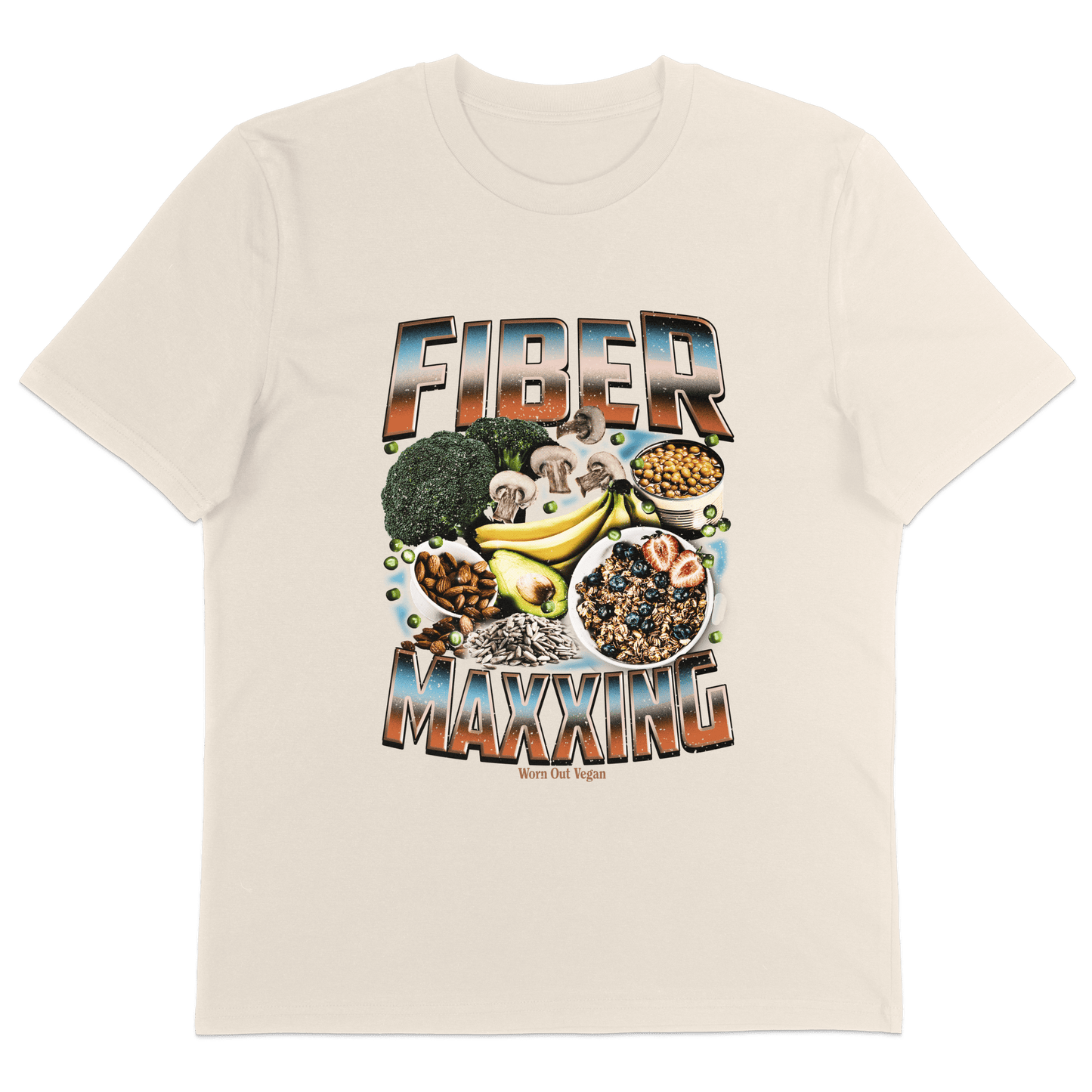 Fibermaxxing T-Shirt - Vegan America