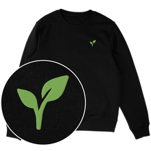 Vegan Logo Sweatshirt (Embroidered) - Vegan America