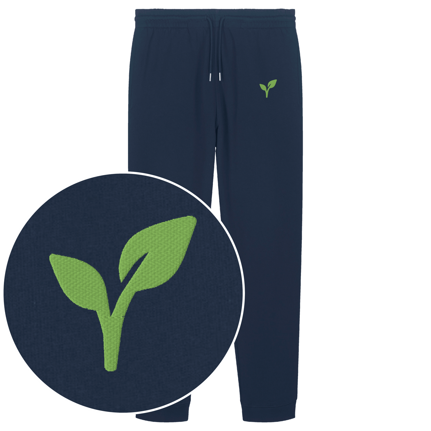 Vegan Logo Joggers (Embroidered) - Vegan America