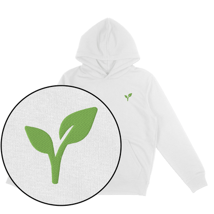 Vegan Logo Hoodie (Embroidered) - Vegan America