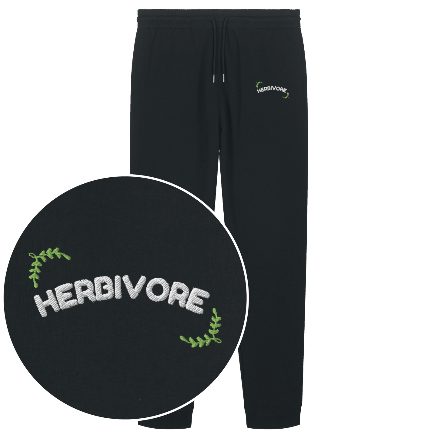 Herbivore Joggers (Embroidered) - Vegan America