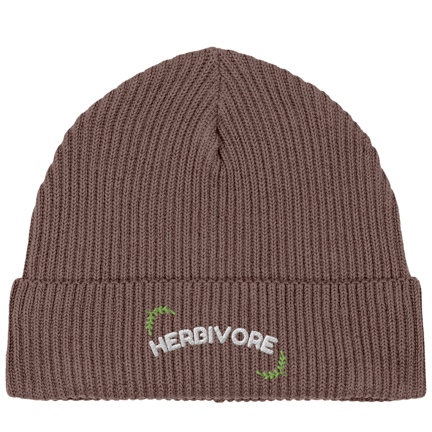 Herbivore Beanie (Embroidered) - Vegan America