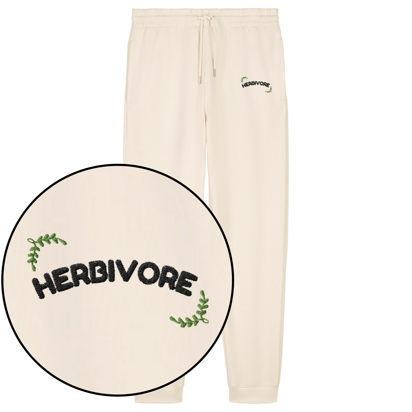 Herbivore Joggers (Embroidered) - Vegan America